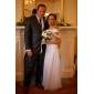 Sheath/Column One Shoulder Floor-length Chiffon Bridesmaid Dress