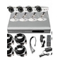 baixíssimo preço 4ch cctv dvr kit (h. 264, 4 câmeras coloridas ao ar livre à prova d'água)
