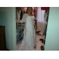 Ball Gown Sweetheart Corte treno raso pizzo abito da diserbo