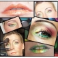 Gales 78 sombras de ojos coloretes paleta de brillo de labios combinan # 2