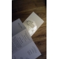 Regal Luxury Folded Wedding Invitation In Ivory (Set of 50)