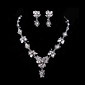 Fantastic Ladies Necklace and Earrings Jewelry Set (50 cm)