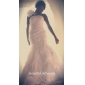 Trumpet/ Mermaid One Shouler Court Train Organza Tiered Wedding Dress