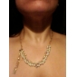 collar de perlas de oro