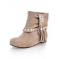 suède talon plat fermé orteils bottines fête / soirée chaussures (plus de couleurs)