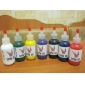 la tinta del tatuaje superior de calidad establecidos 7 * 60 ml