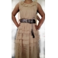 ts ruffle krage maxi kjole (flere farger)