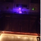 Sprinkle® - bronce desplegable grifo de la cocina con el cambio de color de luz LED - primavera