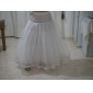 nylon / net até o chão anáguas de casamento (0061-18)