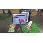 3-em-1 caneta touchscreen + vermelho + laser pointer lanterna LED para iPad, iPhone p1000, e cartilha (vermelho)