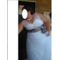 A-line Tulle Wedding Dress With Straps And Sweep/Brush Train 