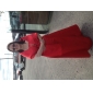 Sheath/Column Spaghetti Straps Floor-length Satin Bridesmaid Dress With A Wrap