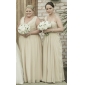 Sheath/Column One Shoulder  Sweetheart Floor-length Chiffon Evening Dress 