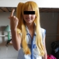 perruque cosplay inspiré par fairy tail lucy Heartfilia