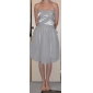 AZALIA - Kleid für Cocktailparty aus Chiffon und Satin