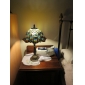 Tiffany-style Floral Bronze Finish Table Lamp(0923-TF1)