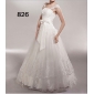  Ball Gown Sweetheart  Chapel Train Taffeta  Wedding Dress With A Wrap