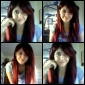 Capless Extra Long Straight Red Synthetic Wig Side Bang