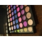 168 cores mate e shimmer maquiagem placa sombra de olho