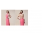 Chiffon Sheath/Column Halter Floor-length Evening Dress inspired by Claire Danes at Golden Globe Award 