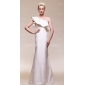 Taffeta Trumpet/Mermaid One Shoulder Floor-length Evening Dress inspired by Renee Bargh 