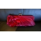 Satin Shell With Flower Evening Handbags/ Clutches More Colors Available