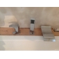 Waterfall Widespread Bathtub Faucet with Hand Shower