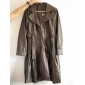 ts cuello solapa manga larga chaqueta correa