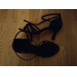 Satin Upper High Heel Latin Dance Shoes Ballroom Latin Shoes for Women More Colors