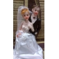 novia y el novio de diseño de la torta