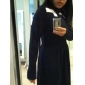 ts contrast kraag jersey jurk