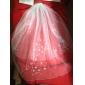 bella due strati gomito velo da sposa