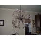 MEADE - Lampadario stile moderno in cristallo con 15 lampadine