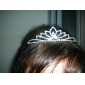 zirconia em forma de lótus linda cúbico em liga de tiara