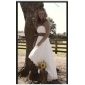 A-line Sweetheart Asymmetrical Lace Wedding Dress 