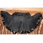 ballroom dancewear viskose ytelse latin dans skjørt for damer flere farger