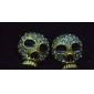 3.5mm estéreo de alta calidad calavera de diamantes con la moda barbilla en la oreja los auriculares MP3/MP4