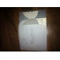 Elegant Tri-fold Wedding Invitation With Laser-cut Butterfly (Set of 50)