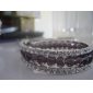 Ladies' Multi-layered Crystal And Rhinestone Strand Bracelet (More Colors)
