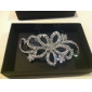 Austrian Drilling Five-Leaves Flower Shaped Haircomb