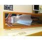 A-line Strapless Knee-length Satin Cocktail Dress