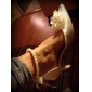 Satin Stiletto Sandals With Imitation Pearl For Wedding (More Colors)