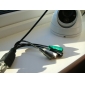 Night Vision Waterproof IP Dome Camera (H.264 Compression Format)