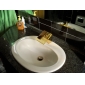 Waterfall Bathroom Sink Faucet (Ti-PVD Finish)