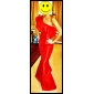 Taffeta Trumpet/Mermaid One Shoulder Floor-length Evening Dress inspired by Renee Bargh 