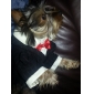 Black Formal Blazer with Bow Tie for Dogs (XS-XL, Black)