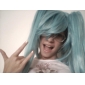 peruca cosplay inspirado vocaloid Hatsune Miku