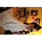 Ball Gown Sweetheart Chapel Train Satin Lace Wedding Dress With Wrap 