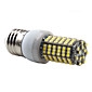 e14 120x3528 SMD 6.5W 400lm 6000-6500K bianco naturale di mais lampadina led (220-240v)