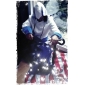 cosplay kostume inspireret af Assassins Creed iii Connor blå og hvid jakke